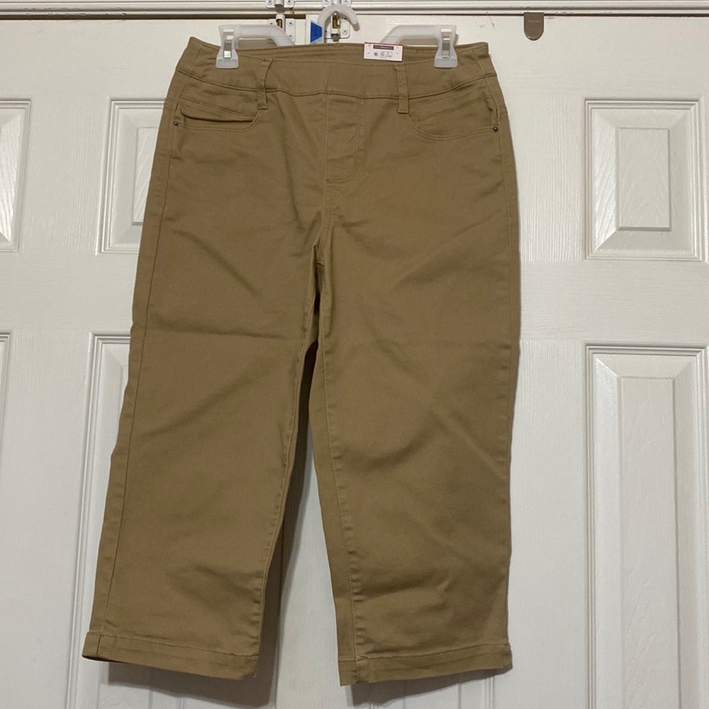 Time and Tru Women’s  Pull On Capri Pants; size: Small(4-6)